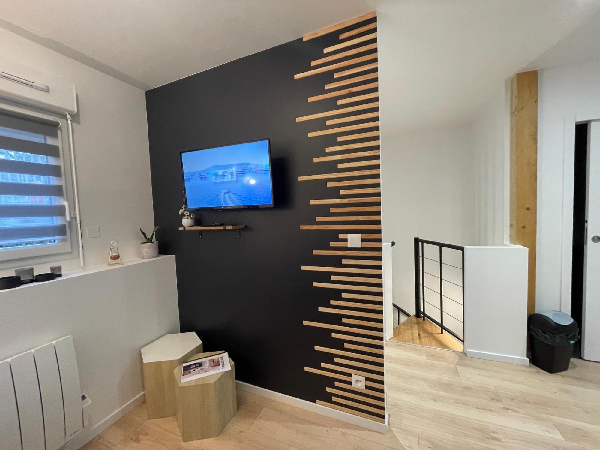 Tiny House Moderne, Avec Terrasse Apartment Change  Luaran gambar