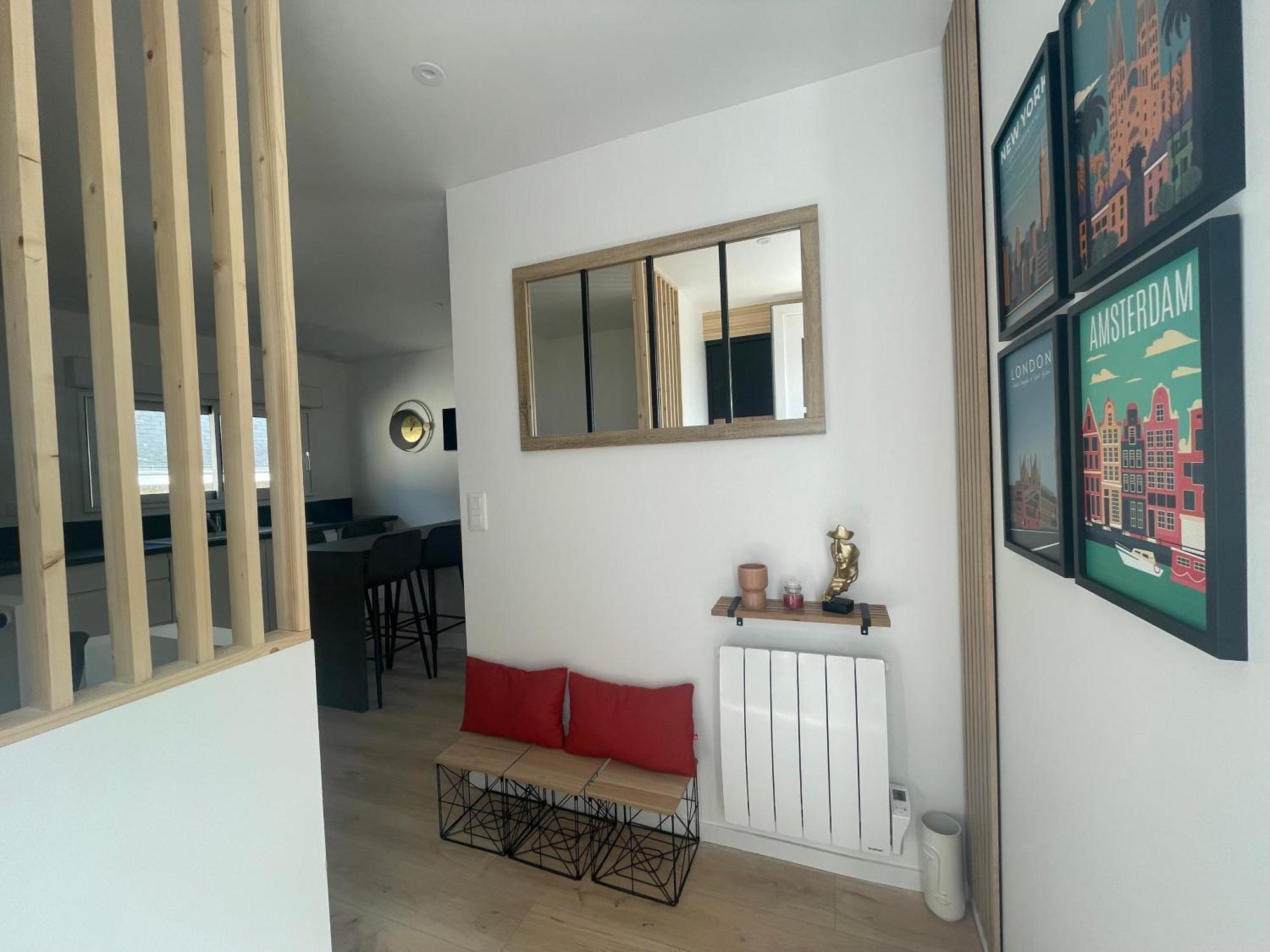 Tiny House Moderne, Avec Terrasse Apartment Change  Luaran gambar
